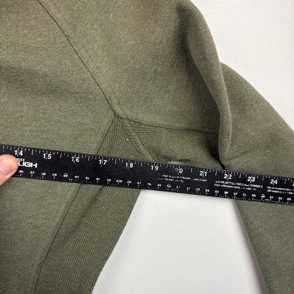 Lululemon Jacket Womens 8 Green Funnel Neck Full Zip Ribbed Hem Casual - Picture 7 of 10